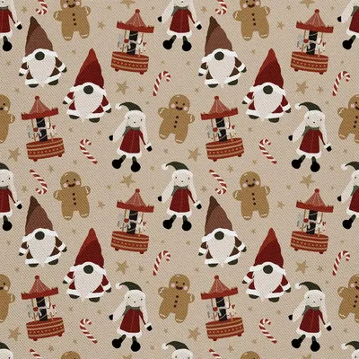 Produktbild von OUTDOOR DEKOSTOFFE OXFORD - Motiv Weihnachtsferien | DX1937