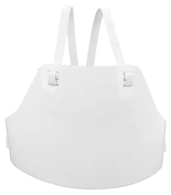 Produktbild von Brustschutz für Fechter, leicht, atmungsaktiv, verstellbarer Riemen, Brustschutz für Männer, für Fußball, Baseball, Rugby, M