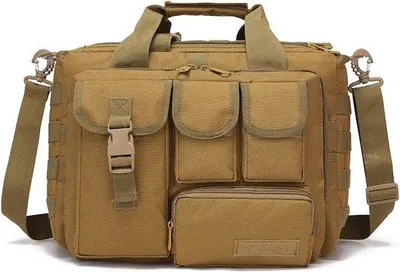Zdjęcie produktu dla Wodoodporny plecak nylonowy 38 x 11 x 28 cm, brązowy
