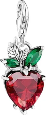 Produktbild von Thomas Sabo Anhänger Charm-Club Erdbeere Silber