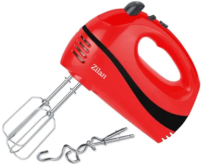 Immagine prodotto di Frullatore a immersione Zilan Turbo | Frullatore manuale | Frullatore a immersione | Frullatore manuale | 300 Watt | Rosso