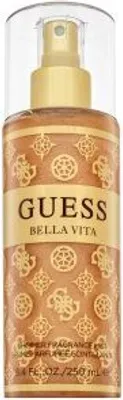 A product shot of a bottle of Guess Bella Vita Shimmer Körperspray.