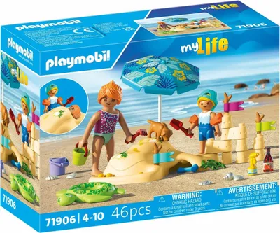 Zdjęcie produktu dla PLAYMOBIL Rodzina Na Plaży 71906