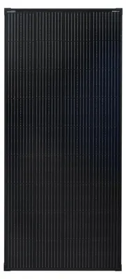 Produktbild von Monokristallines Solarmodul 200W, Vollschwarz - 12 Volt - Für Wohnmobile und Boote - 148x67 cm