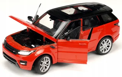 Produktbild von Welly Range Rover Sport Metallauto 1:24 orange