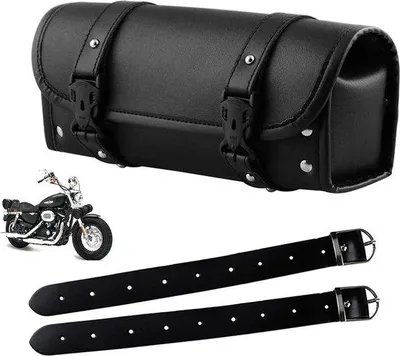Image de Motorzadeltas pour Harley - coffre à outils universel pour motos (30 x 85 x 9 cm)