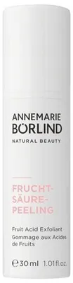 Productafbeelding van Annemarie Börlind FRUIT ACID EXFOLIANT, Reinigingsgel, Geschikt voor zowel mannen als vrouwen, Geschikt voor alle huidtypes, Verzachtend, Verpakt in een pompflacon. Inhoud: AQUA [WATER], GLYCERIN, VACCINIUM MYRTILLUS FRUIT EXTRACT, CAPRYLYL/CAPRYL GLUCOSIDE, BENZYL ALCOHOL...