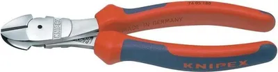 Zdjęcie produktu dla Knipex 74 05 200 SB Warsztatowe szczypce tnące boczne ze ściętą krawędzią 200 mm