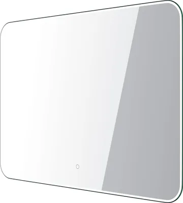 Produktbild von doporro Design LED-Spiegel Wandspiegel 100x70cm Badezimmerspiegel Beschlagfrei 5 mm Glas durch Antifog-Schicht LED-Spiegel-03