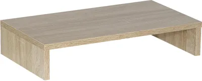 Produktbild von Monitorständer MONITOR, Sonoma Eiche - Schreibtischaufsatz 50 cm, Bildschirmerhöhung ergonomisch, Schreibtisch Organizer schmal für Arbeitszimmer und Homeoffice