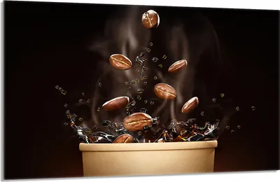 Produktbild von Glas-Herdplattenschutz 80x52 Kaffee