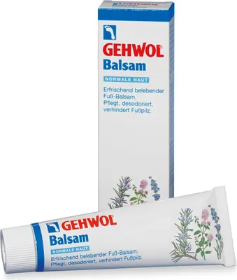 Obrázek produktu pro GEHWOL Balsam vyživuje, deodoruje a zabraňuje vzniku atletických nohou, 75 ml krém