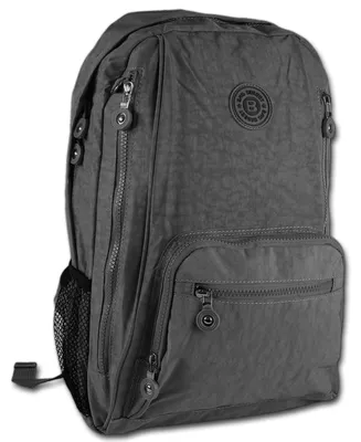 Produktbild von Rucksack Sporttasche grau Damen Herren Nylon Bag Street 25x43x13 cm D3OTJ613K