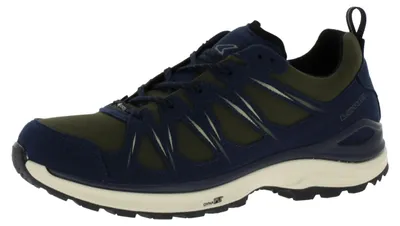 Produktbild von Lowa Innox Evo 2 GTX leichte und wasserdichte Wanderschuhe, Multifunktionsschuhe Navy/Olive EU 42,5