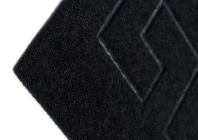 Zdjęcie produktu dla Wycieraczka do butów roxi grecki - kształt: prostokątny, kolor: czarny, prostokątny: 45×75 cm