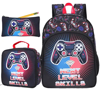 Productafbeelding van Omgoods - 3-Delige Schoolrugzak Set voor Tieners