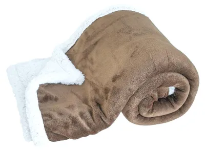 Obrázek produktu pro ARÔME HOME Mikroflanelová deka, hnědá