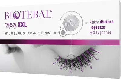 Produktbild von Biotebal řasový sérum XXL - Stimulační posilující péče pro aktivaci růstu řas, objem 3 ml.