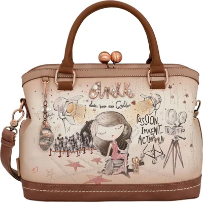 Produktbild von Anekke Handtasche Umhängetasche Hollywood Kiss Clasp Bag Multicolor mehrfarbig