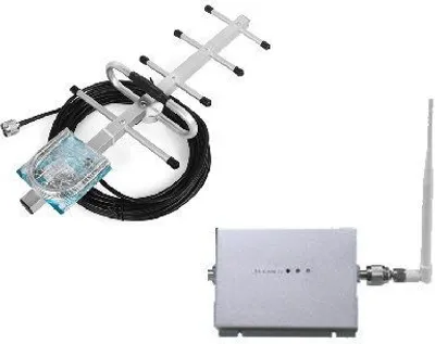 Produktbild von TESLA Mobiler GSM-Verstärker ST-900 A für Outdoor, 900 MHz, 500m² Reichweite, Komplettset