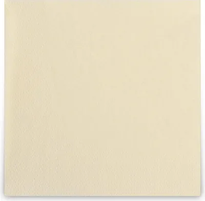 Produktbild von Cocktail-Servietten | 300 Stück | 2-lagig, 24 x 24 cm |creme | für jeden Anlass