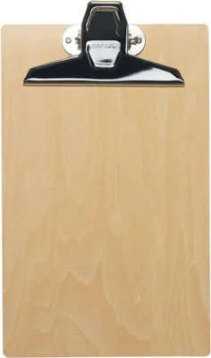 Produktbild von MAUL Klemmbrett MAULtilia A5 Hochformat Holz braun