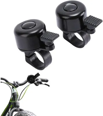 Produktbild von 2 Stück Fahrradschloss - Schwarz - Stabiles und dauerhaft - Einfach zu installieren - 35×35×52 mm - für Kinder und Erwachsene - für 22 mm Räder