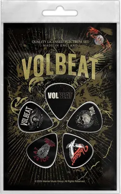 Produktbild von Volbeat Plektren-Set Outlaw Gentleman multicolor Standard