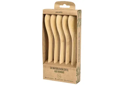 Produktbild von PANDOO Löffel Bambus L18cm 5er Pack