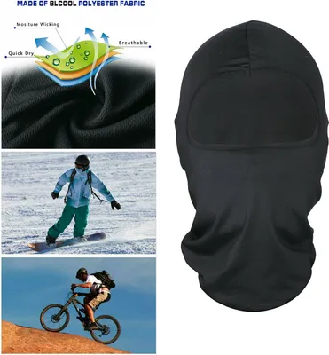 Produktbild von Sturmhaube Gesichtsmaske Balaclava Face Mask Winddicht Fahrradmaske Warm Bike Ski