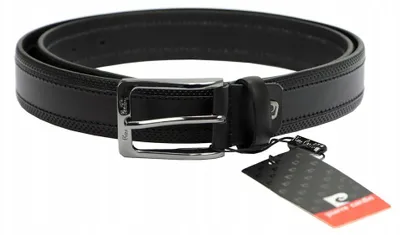 Image de Pierre Cardin GF 9017 Ceinture Cuir Homme Noir