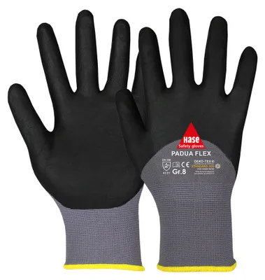 Produktbild von Hase Montagehandschuhe Padua Flex Größe 8, Nylon 10 Stk