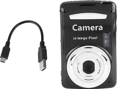 Obrázok produktu pre Mini outdoorová digitálna videokamera s rozlíšením 5 Mpx 720p a 30 snímkami za sekundu a 4x zoomom (čierna)