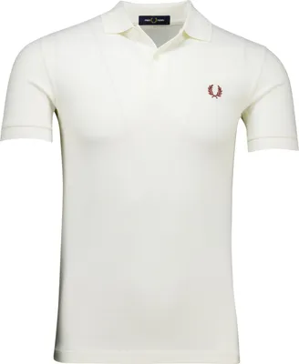 Produktbild von Fred Perry Polo weiß einfarbig Baumwolle
