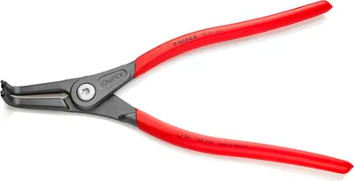 Produktbild von Knipex Präzisionsicherungsringzange DIN 5254 B Länge 305mm gew. Ø 85-140mm Größe atramentiert - 49 21 A41 SB