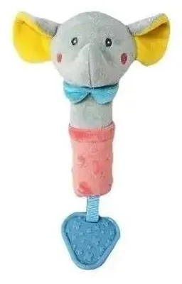 Produktbild von Spielzeug mit Geräuschen: grauer Elefant, 17 cm – Tulilo