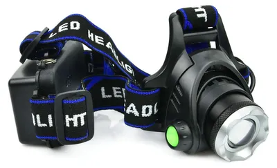Immagine prodotto di Torcia lampada frontale con batteria a LED Cree Xm-L T6 1000 lumen