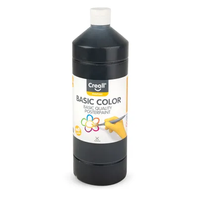 Zdjęcie produktu dla Barva temperová Creall, 1 000 ml, černá