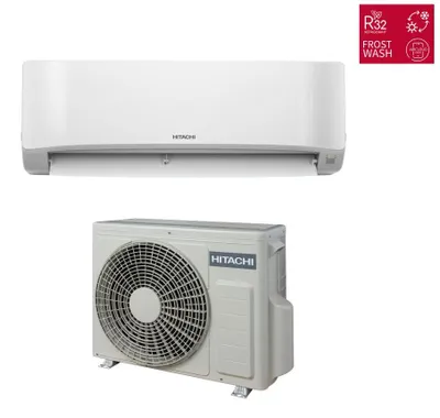 Productafbeelding van Hitachi AirHome 400 airconditioner 9000 BTU R32 A++ (RAK-DJ25PHAE/RAC-DJ25PHAE)