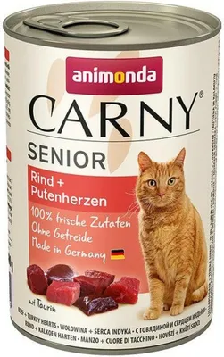 Zdjęcie produktu dla animonda Carny 83727, Dorosły, Każda rasa, Wołowina, Turcja, 400 g, Nie zawiera ziarna, Bez soi