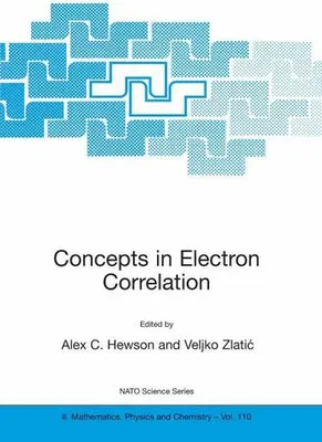 Produktbild von Concepts in Electron Correlation