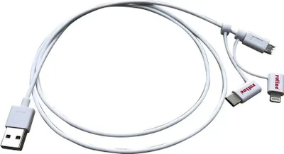 Obrázek produktu pro ROLINE 11.02.8329 USB kabel 1 m USB 2.0 USB A Micro-USB B Bílá (11.02.8329)