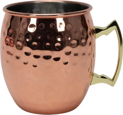 Produktbild von Cookinglife Moscow Mule Cocktailbecher - Kupfer - 500 ml - 6 Stück
