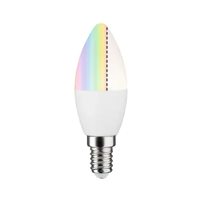 Productafbeelding van Paulmann Zigbee, slimme lamp, ZigBee, wit, LED, E14, kaarsvorm