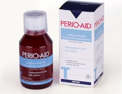 Obrázek produktu pro Perio Aid ústní voda bez alkoholu 150 ml