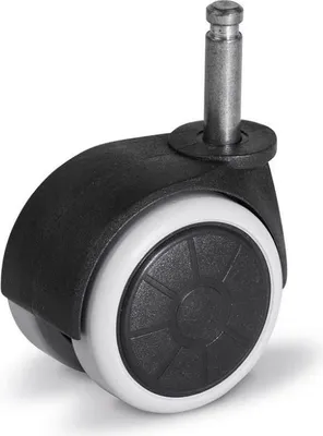 Zdjęcie produktu dla Kółko meblowe ze śrubą 10 mm Skrętne bez hamulca 50 mm 50 kg duże obciążenie