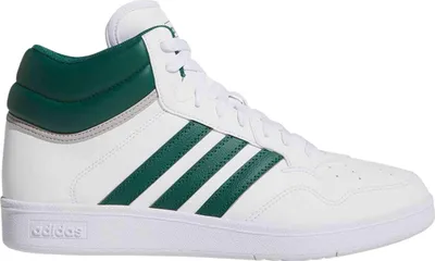 Produktbild von adidas Hoops 4.0 Mid Cloud White Collegiate Green Grey Two - EU 46 2/3