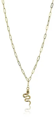 Produktbild von Vergoldete Damenhalskette Lydia Blue Necklace MCN23022G