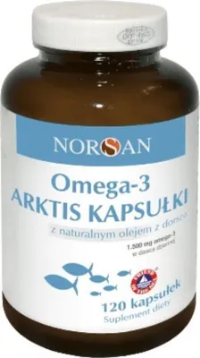 Produktbild von Norsan Omega-3 Arktis (120 Kapseln) BI8465