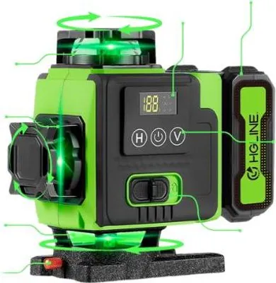 Image de Niveau laser, 16 lignes, télécommande, 2xpiles-prises UE